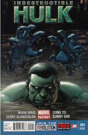 Indestructible Hulk 4 (2nd) published by Marvel with cover art by Leinil Francis Yu