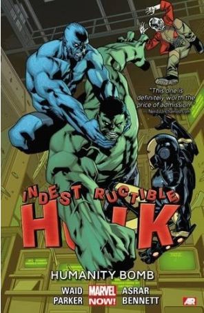 Indestructible Hulk TPB 4 published by Marvel with cover art by Mahmud A. Asrar