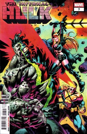 The Infernal Hulk 7 published by Marvel with cover art by Nic Klein