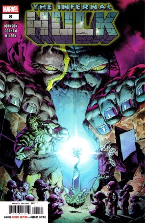 The Infernal Hulk 8 published by Marvel with cover art by Nic Klein