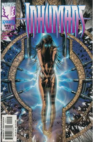 Inhumans (Vol. 2) 2A published by Marvel with cover art by Jae Lee