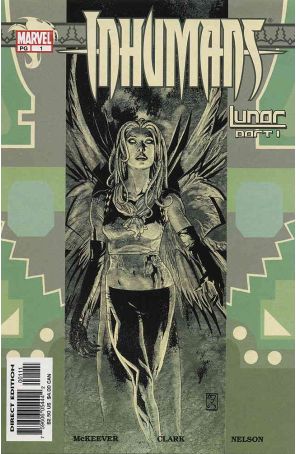 Inhumans (Vol. 6) 1 published by Marvel with cover art by J.H. Williams III