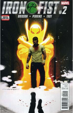 Iron Fist (5th Series) 2 published by Marvel with cover art by Jeff Dekal