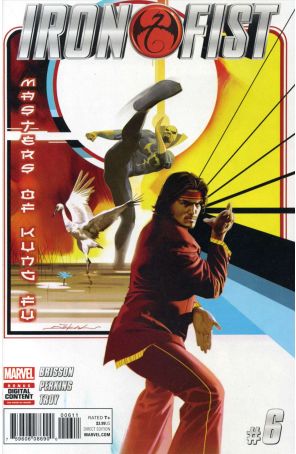 Iron Fist (5th Series) 6 published by Marvel with cover art by Jeff Dekal