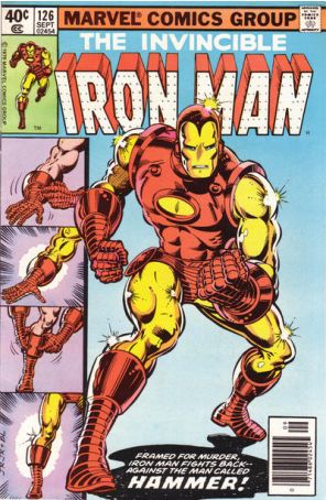 Iron Man (1st Series) 126 (Newsstand) published by Marvel with cover art by John Romita Jr.