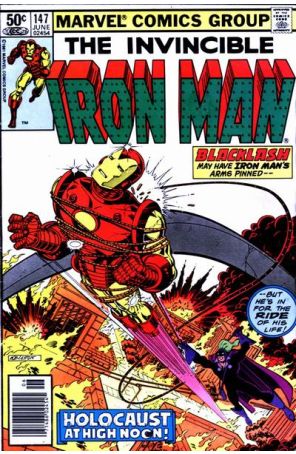 Iron Man (1st Series) 147 (Newsstand) published by Marvel with cover art by Bob Layton