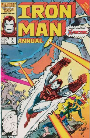 Iron Man (1st Series) Annual 8 published by Marvel with cover art by Walt Simonson