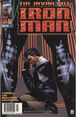 Iron Man (2nd Series) 5 (Newsstand) published by Marvel