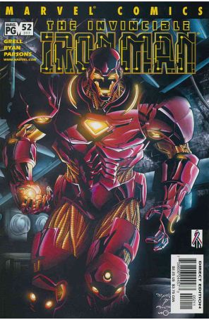 Iron Man (3rd Series) 52 published by Marvel with cover art by Michael Ryan