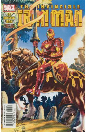Iron Man (3rd Series) 59 published by Marvel with cover art by Mike Grell