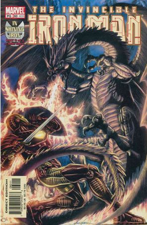 Iron Man (3rd Series) 60 published by Marvel with cover art by Mike Grell