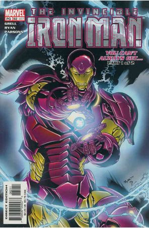 Iron Man (3rd Series) 62 published by Marvel with cover art by Michael Ryan