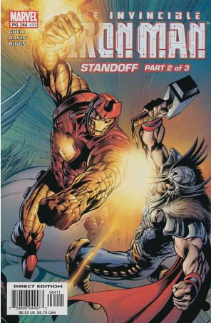Iron Man (3rd Series) 64 published by Marvel with cover art by Alan Davis