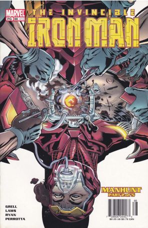 Iron Man (3rd Series) 66 (Newsstand) published by Marvel with cover art by Michael Ryan