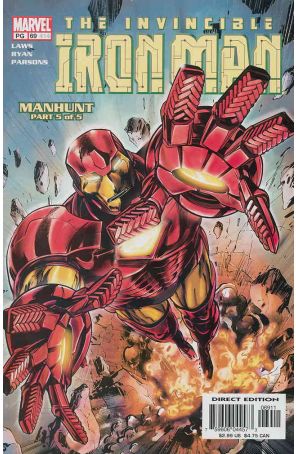 Iron Man (3rd Series) 69 published by Marvel