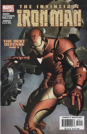 Iron Man (3rd Series) 75 published by Marvel with cover art by Adi Granov
