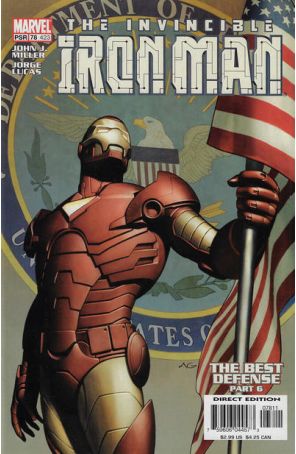 Iron Man (3rd Series) 78 published by Marvel with cover art by Adi Granov