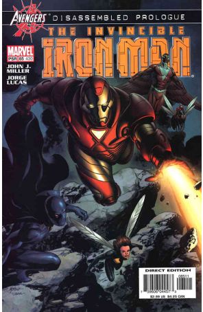 Iron Man (3rd Series) 85 published by Marvel with cover art by Steve Epting