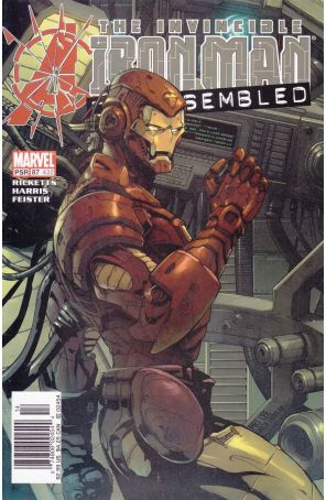 Iron Man (3rd Series) 87 (Newsstand) published by Marvel with cover art by Patrick Lee