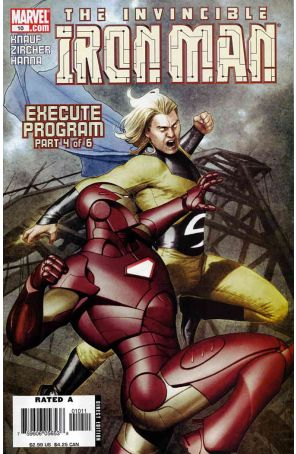 Iron Man (4th Series) 10 published by Marvel with cover art by Adi Granov