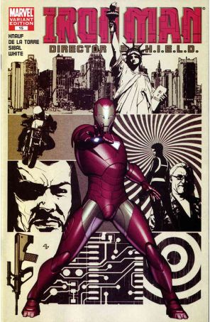 Iron Man (4th Series) 15A published by Marvel with cover art by Adi Granov