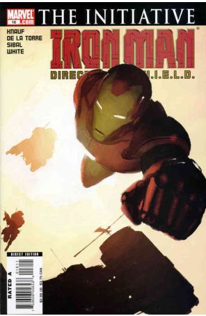 Iron Man (4th Series) 16 published by Marvel with cover art by Gerald Parel