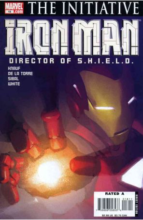 Iron Man (4th Series) 18 published by Marvel with cover art by Gerald Parel