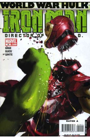 Iron Man (4th Series) 19 published by Marvel with cover art by Gerald Parel