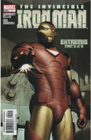 Iron Man (4th Series) 2 published by Marvel with cover art by Adi Granov