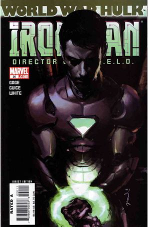 Iron Man (4th Series) 20 published by Marvel with cover art by Gerald Parel