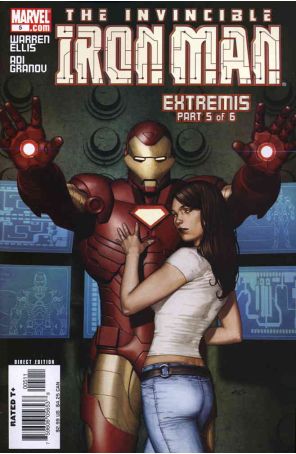 Iron Man (4th Series) 5 published by Marvel with cover art by Adi Granov