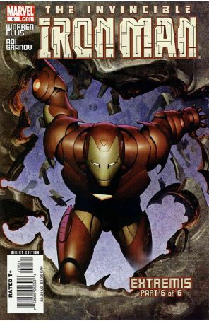 Iron Man (4th Series) 6 published by Marvel with cover art by Adi Granov