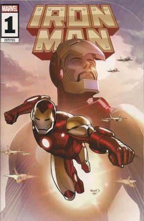 Iron Man (6th Series) 1M published by Marvel with cover art by Paul Renaud