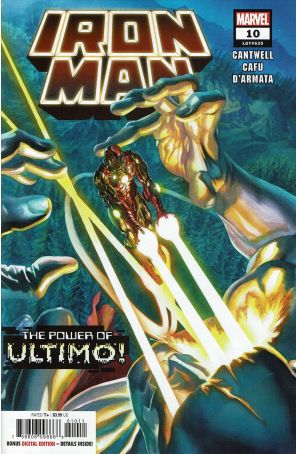 Iron Man (6th Series) 10 published by Marvel with cover art by Alex Ross