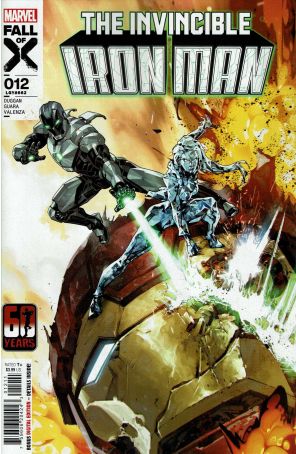 Iron Man (7th Series) 12 published by Marvel with cover art by Kael Ngu