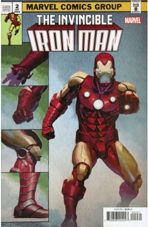 Iron Man (7th Series) 2B published by Marvel with cover art by Esad Ribic