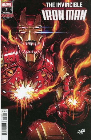 Iron Man (7th Series) 2E published by Marvel with cover art by David Nakayama
