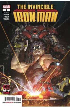Iron Man (7th Series) 7 published by Marvel with cover art by Kael Ngu