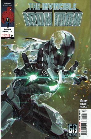Iron Man (7th Series) 9 published by Marvel with cover art by Kael Ngu