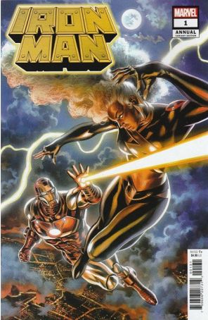 Iron Man (7th Series) Annual 1A published by Marvel with cover art by Felipe Massafera