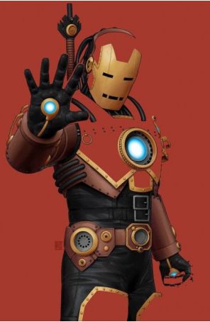 Iron Man (8th Series) 1A published by Marvel with cover art by John Tyler Christopher