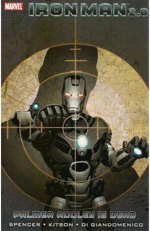 Iron Man 2.0 TPB 1 published by Marvel with cover art by Salvador Larroca