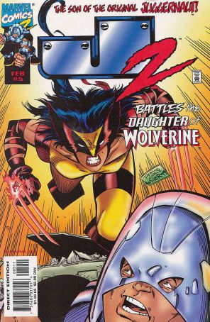 J2 5 published by Marvel with cover art by Ron Lim
