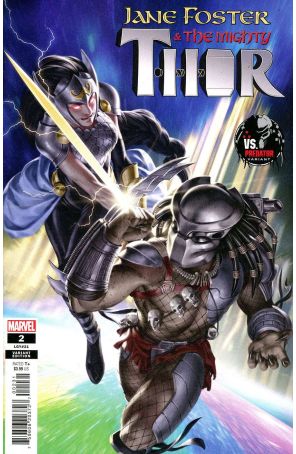 Jane Foster And the Mighty Thor 2B published by Marvel with cover art by Junggeun Yoon