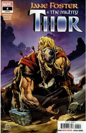 Jane Foster And the Mighty Thor 4 published by Marvel with cover art by Ryan Stegman