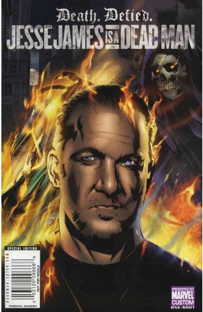 Jesse James Is A Dead Man Custom Comic 1 published by Marvel with cover art by Dennis Calero