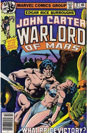 John Carter, Warlord of Mars 17 published by Marvel
