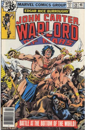 John Carter, Warlord of Mars 20 published by Marvel