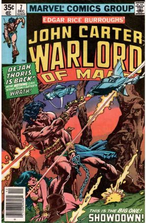 John Carter, Warlord of Mars 7 published by Marvel