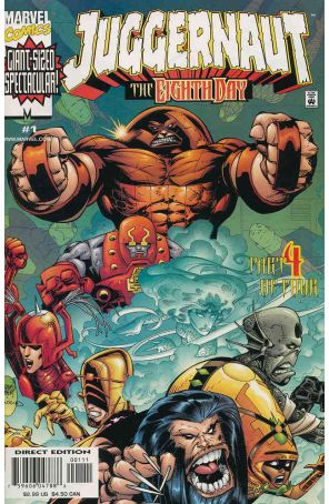 Juggernaut (2nd series) 1 published by Marvel with cover art by Adam Kubert